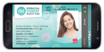 ISIC DE APP Muster print 2021