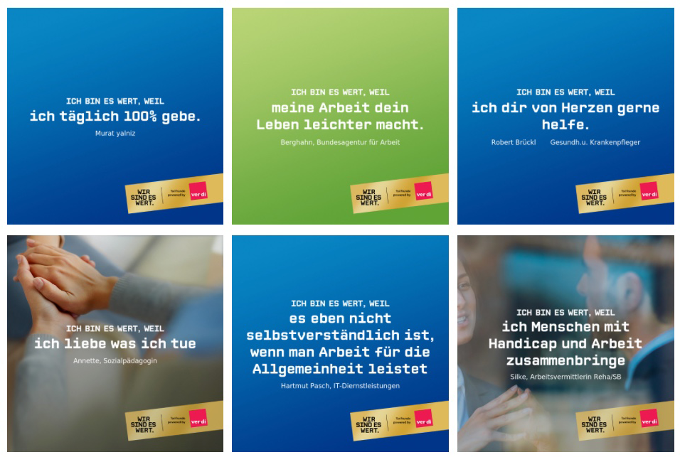 wir sind es wert