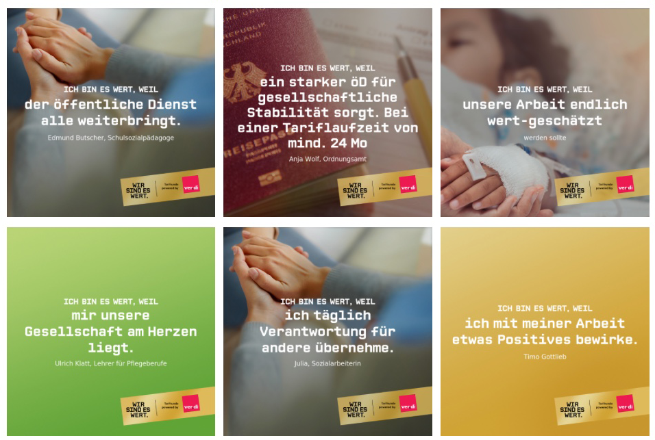 wir sind es wert