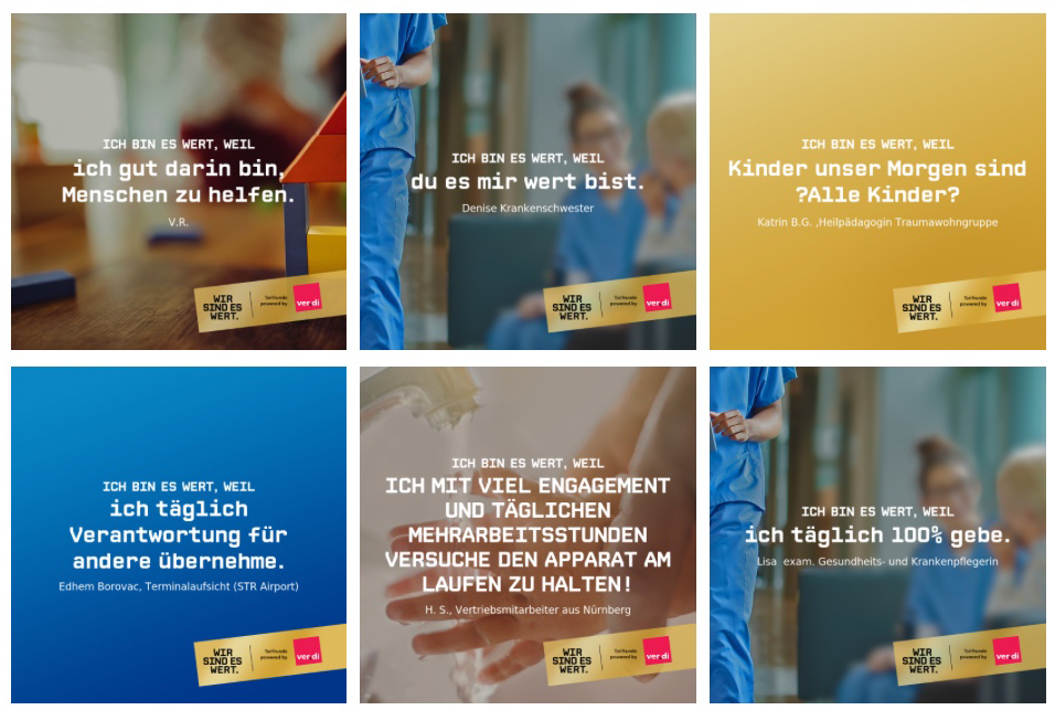 wir sind es wert